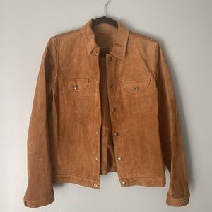 Lightweight leather jacket
